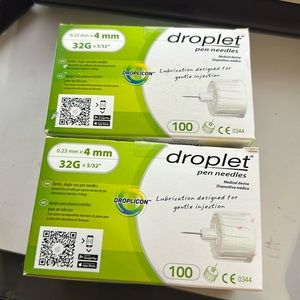 Droplet Pen Nedles .23 x 4mm new in box unopened